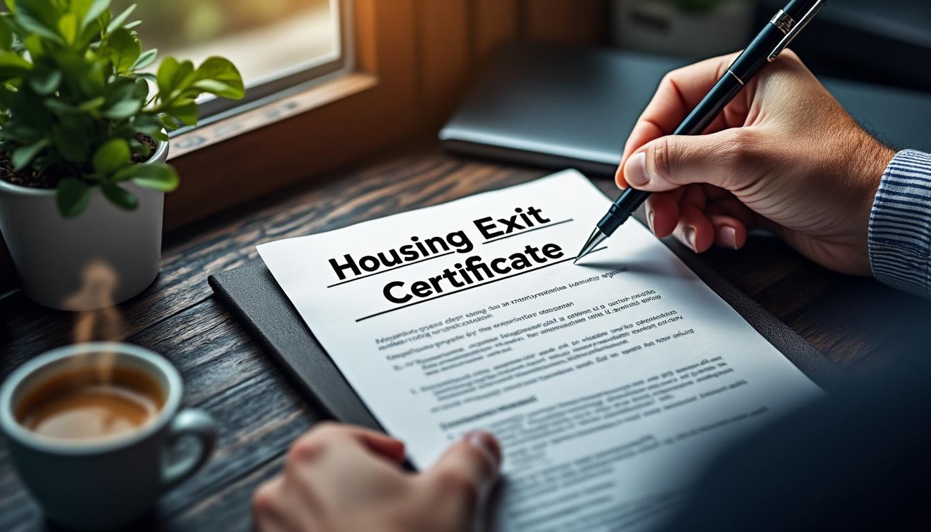 Modèle d’attestation de sortie de logement pour une assurance: rédaction en 5 minutes