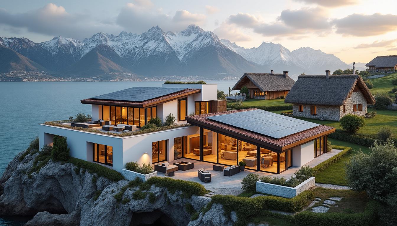 Top 5 des destinations pour la location de maisons équipées en panneaux solaires