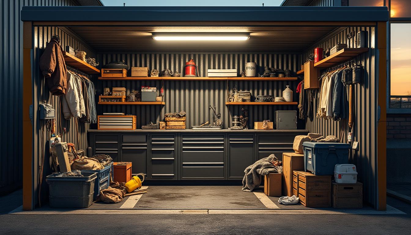 Les options de stockage : que peut-on stocker dans un box parking ?