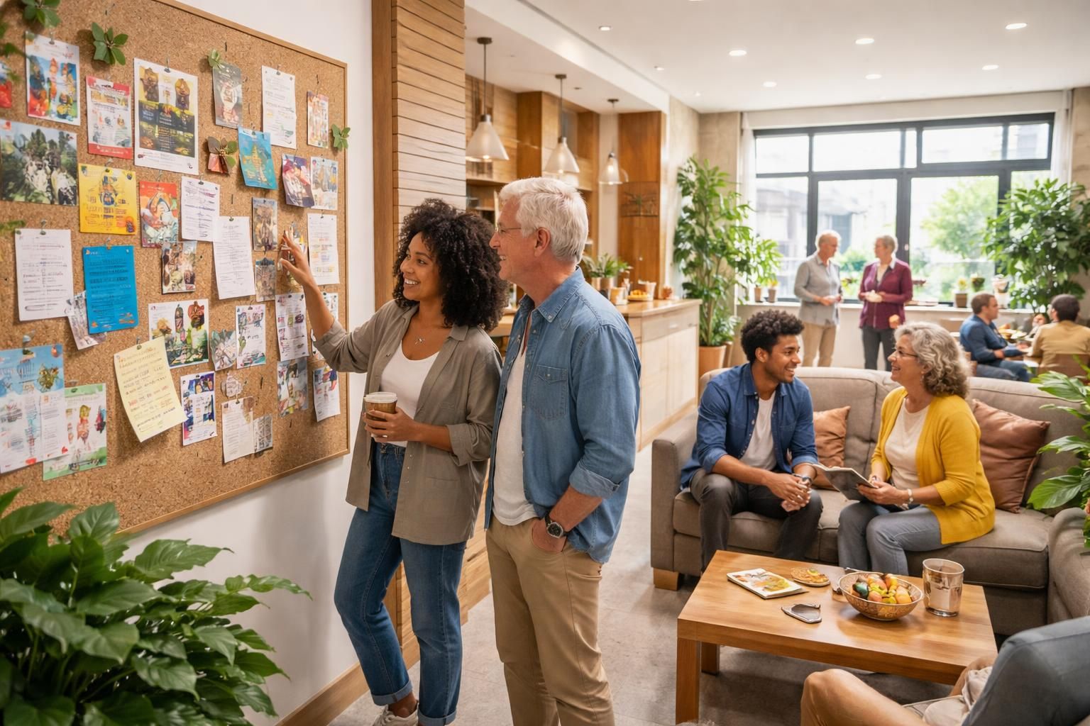 Comment l&rsquo;affichage dans les parties communes peut renforcer la communauté