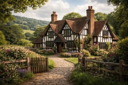 Dévouvrez les racines de l&rsquo;architectural style tudor dans la culture britannique