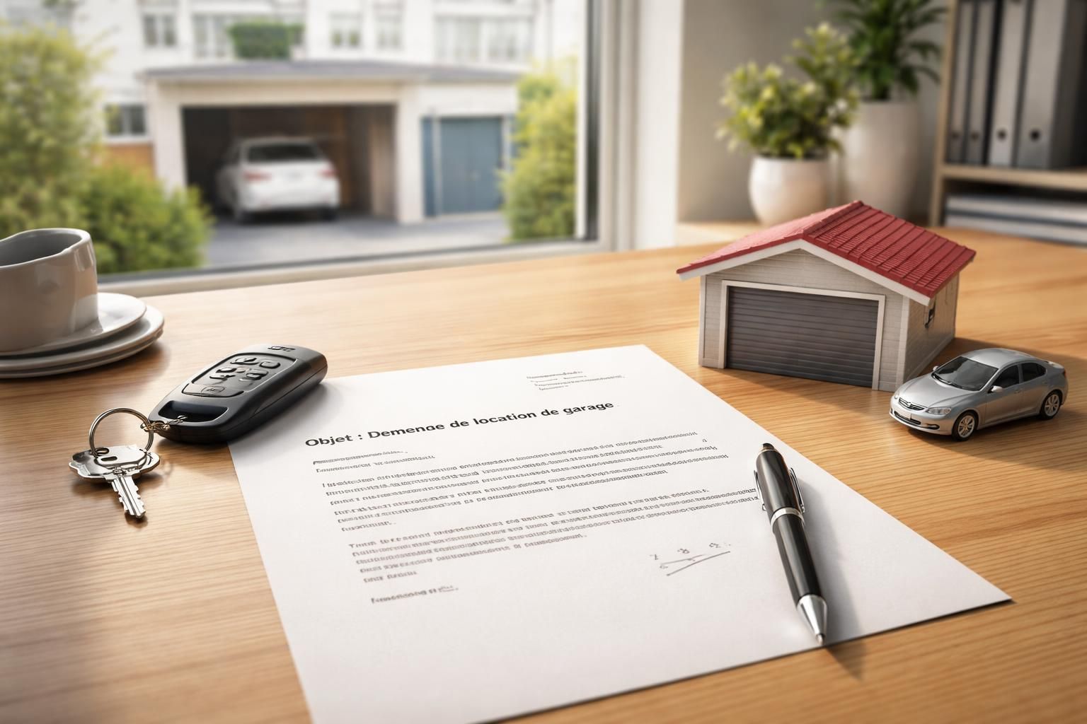 La lettre de demande de location d&rsquo;un garage en HML : un outil clé pour vos besoins de stationnement