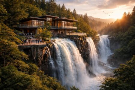 Pourquoi la maison sur la cascade est devenue une destination touristique prisée