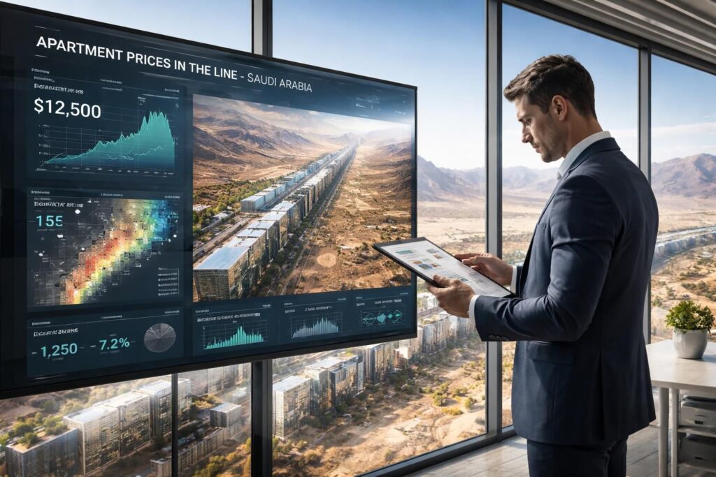 Analyser les prix d&rsquo;un appartement The Line en Arabie saoudite : opportunités et défis