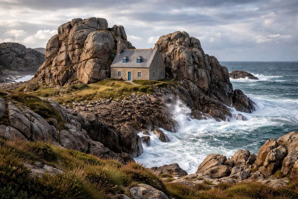 Découvrez l&rsquo;histoire fascinante de la maison du gouffre de Plougrescant
