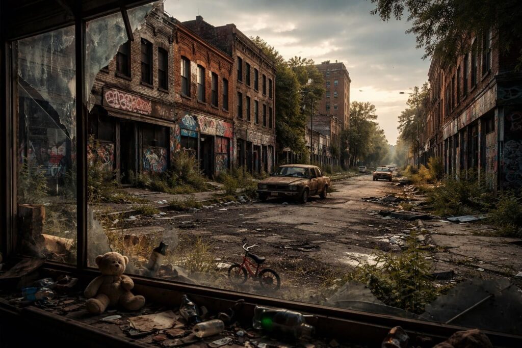 Les histoires troublantes d&rsquo;un quartier abandonné à Détroit