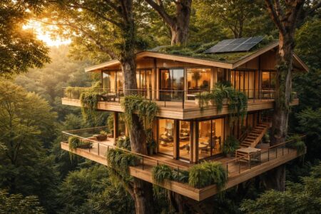 Les tendances actuelles en matière de maisons dans un arbre