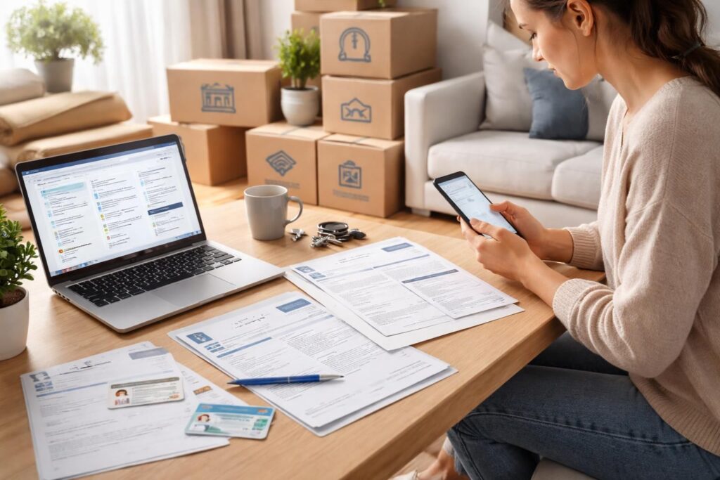 Quels organismes prévenir en cas de déménagement ?