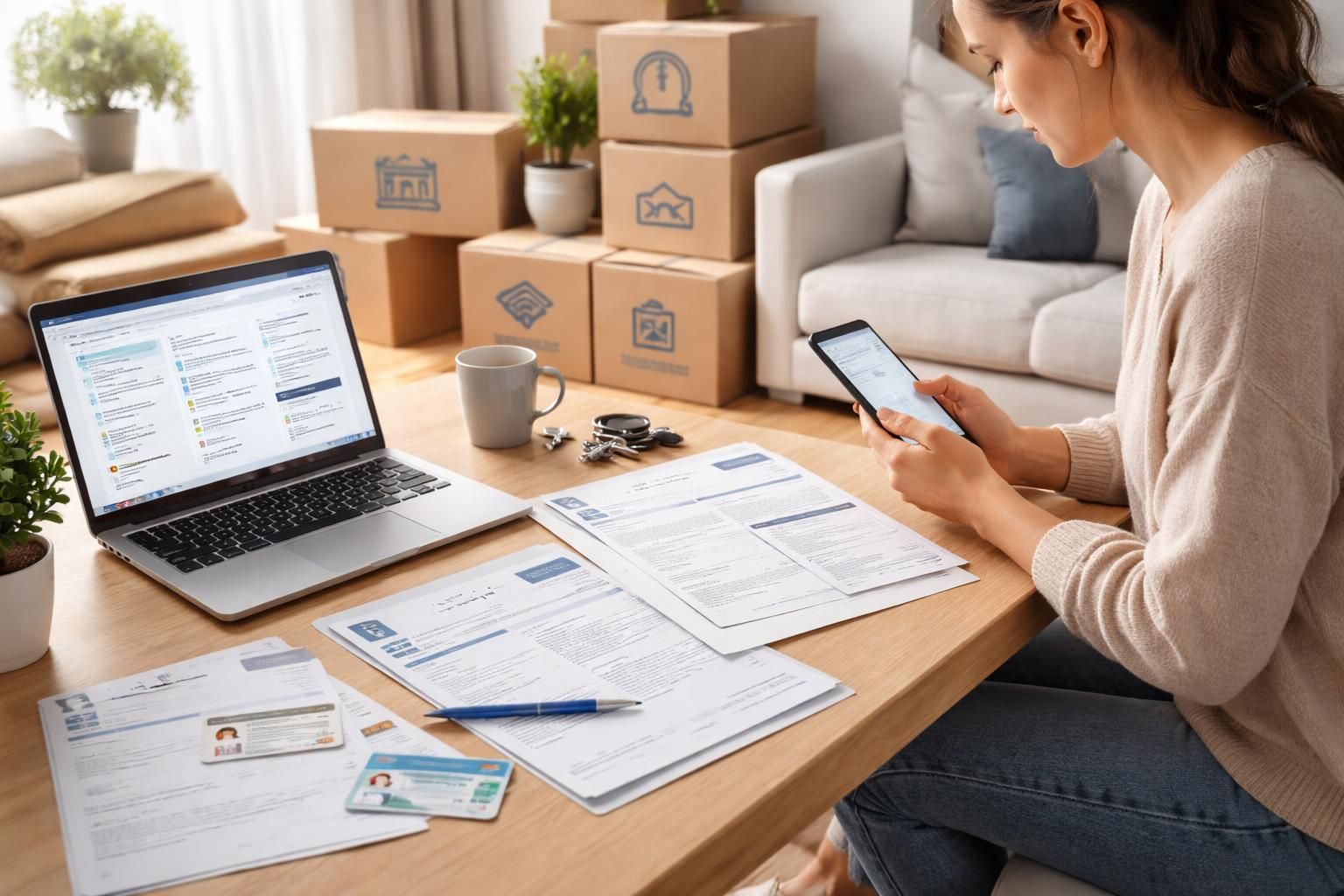 Quels organismes prévenir en cas de déménagement ?