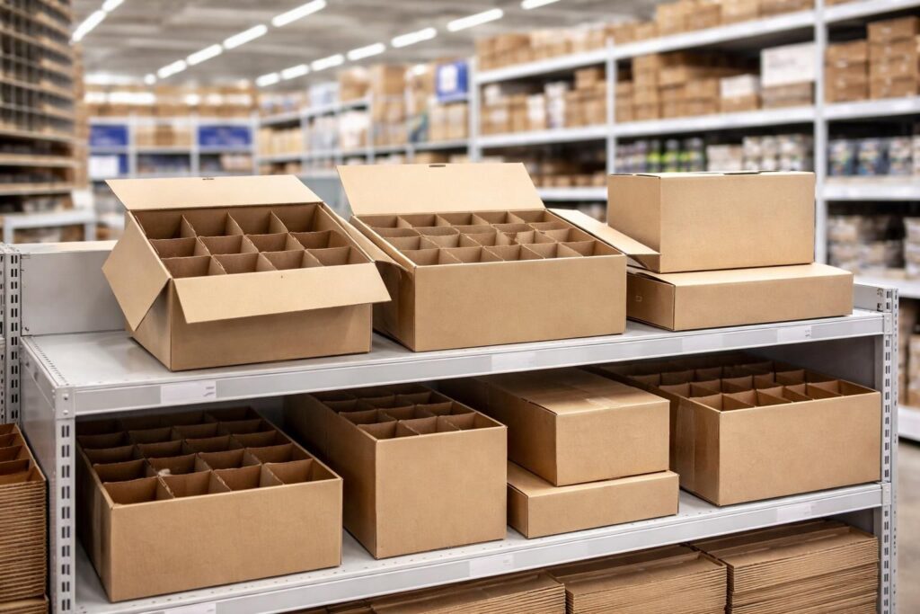 Acheter des cartons pour verres chez Castorama