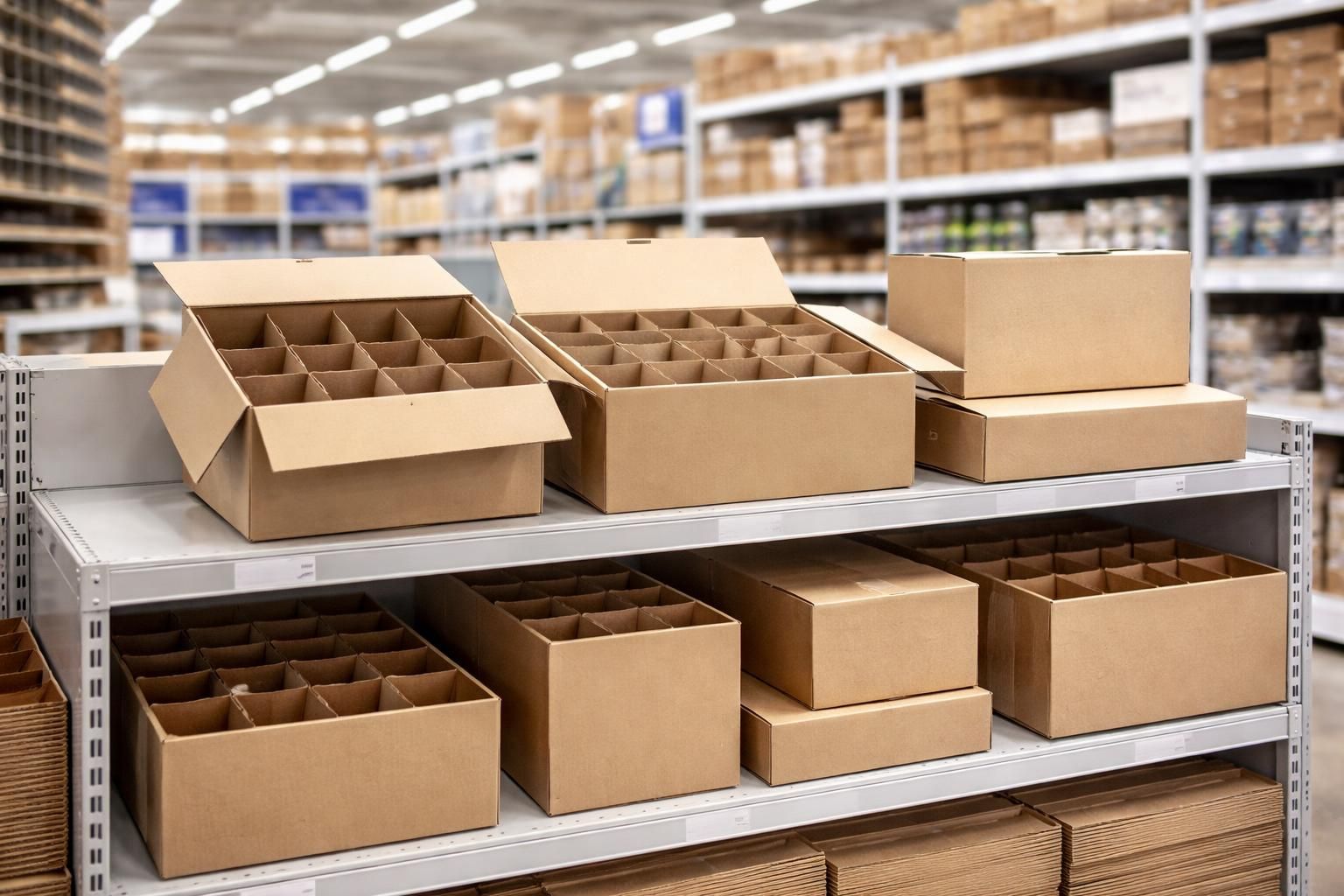 Acheter des cartons pour verres chez Castorama