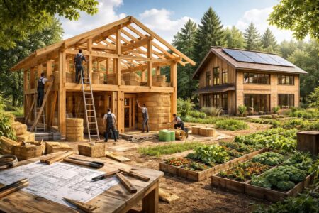Apprendre comment faire une maison en bois écologique de A à Z
