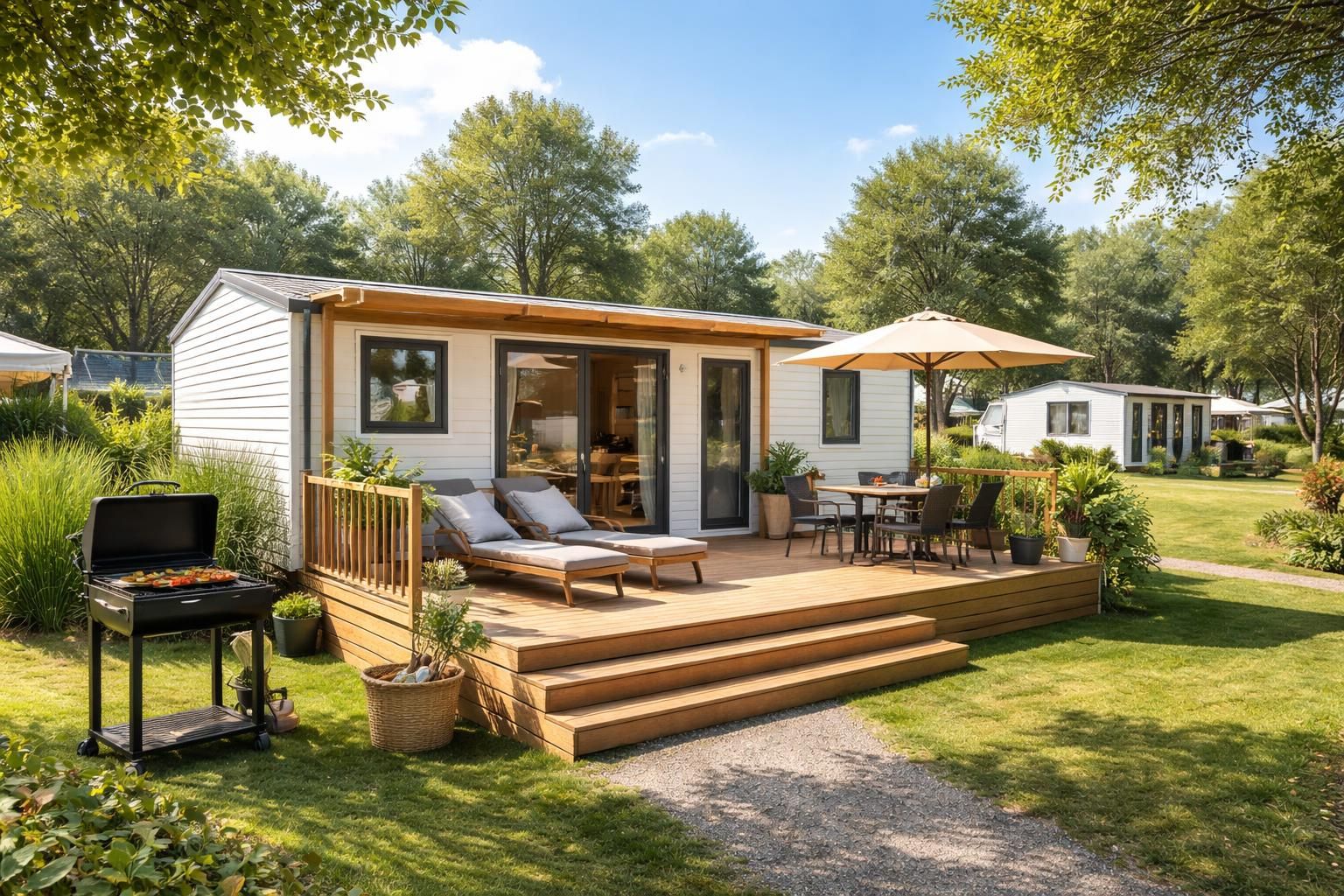 Réussir son investissement locatif en camping avec un mobil-home