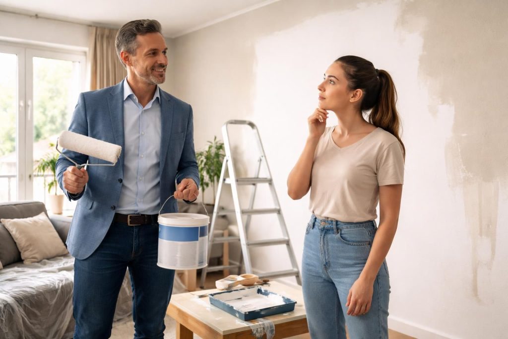Qui doit repeindre un appartement en location : le bailleur ou l&rsquo;occupant ?